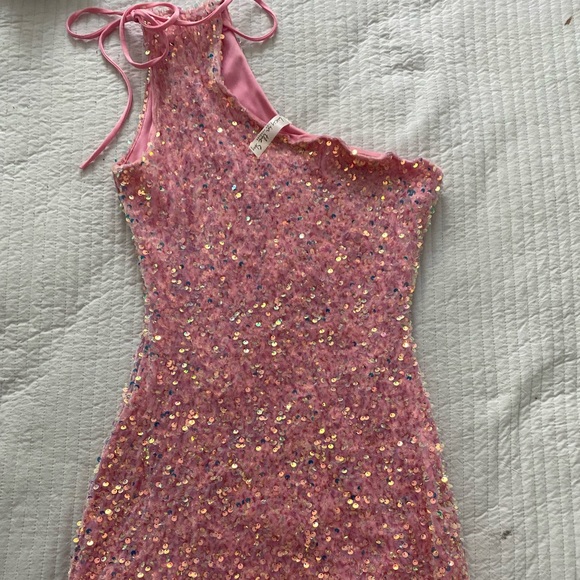 lucy in the sky pink dress size small🫶🏼 - Picture 1 of 4